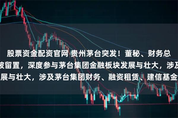 股票资金配资官网 贵州茅台突发！董秘、财务总监等四职一肩挑的蒋焰被留置，深度参与茅台集团金融板块发展与壮大，涉及茅台集团财务、融资租赁、建信基金等多个板块