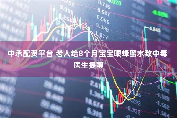 中承配资平台 老人给8个月宝宝喂蜂蜜水致中毒 医生提醒